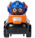Paw Patrol Lekebil 6 cm Søk og redning Valpegruppe Race Paw Patrol OneSize Bil Oransje