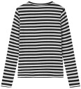 Mads Nørgaard 5x5 Classic Stripe Talika Genser Black/Vanilla Ice 16 år