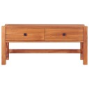 vidaXL TV-benk 100x40x45 cm resirkulert teak