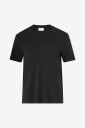 Calvin Klein   T skjorte SS Supima Chest Emb Crewneck Tee   Svart