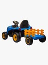 Alex"s Garage Eltraktor Med Tilhenger Blå