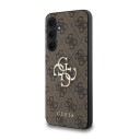 Guess Mobildeksel A35 4G med Stor Metall Logo - Brun