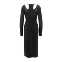 Andrea Adamo Dame Kjoler Svart M,