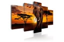 Tavle The Savannah King 200X100 Artgeist sp. z o. o.