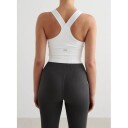 aim´n Ribbed Seamless High Support Bralette - White - XS