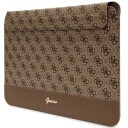 Guess 4G Stripe Metal Logo Etui for 14" Bærbar PC Brun