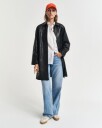 Relaxed fit stripet seersucker skjorte WHITE 34
