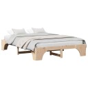  Sengestativ Naturlig Massivt Furutre 140 x 200 cm Holdbar
