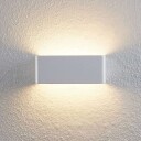 Arcchio Karam LED-vegglampe, 20 cm, hvit