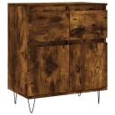  Skjenk røkt eik 60x35x70 cm konstruert tre