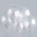 Club Green Hootyballoon Konfettiballonger Fargeskimrende 5-pakning HBMM108