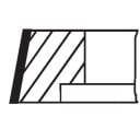 MAHLE 005 26 N0 Stempelringsett