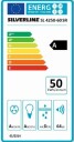 Silverline Nordic Dark Ada Fritthengende Ventilator 60 cm Svart med Belysning og Høy Kapasitet