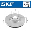 Bremseskive SKF VKBD 80056 V1