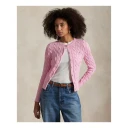Polo Ralph Lauren 32/2 Cotton Lsl Crd   Pink   M