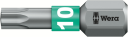 Wera Bits 1/4 Bitorsion 867/1 Btz Torx T10x25mm, Hård