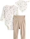 Lindex 3 Piece Baby Starter Kit   Beige   50
