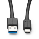 MicroConnect Gen2 USB C-A Cable, 0.25m