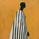Portrait of a Man Poster Plakat / 40x40cm