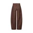 Jacquemus Dame Jeans Brun W26,