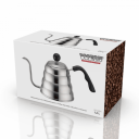 WEIS Pour over vannkoker i stål med helletut. Induksjon 1,2 l.