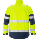 Fristads Softshelljacka 4083 Wyh, Klass 2 Varsel Gul/marinblå 3xl
