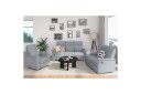 Recliner Southbrook Lys grå, Stoff/tre/metall, Elektrisk recliner - Lys grå, Stoff/tre/metall, Elektrisk recliner