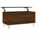  Salongbord brun eik 90x44,5x45 cm konstruert tre 8721012112902