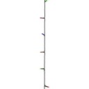 vidaXL LED-strenglys med 2000 lysdioder flerfarget 200 m PVC