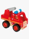 Small Foot  Wooden Fire Truck with Ladder