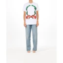 Moschino Dame Topper Hvit S,