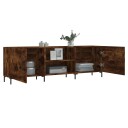  TV benk røkt eik 150x30x50 cm konstruert tre