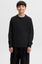 Jack & Jones Jjesoho Ollie Knit Crew Neck Sn Jnr   Black   140