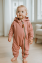 Bruse Gloppen bambusjumpsuit Mauveglow (98/3 år)