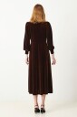 Jumperfabriken - Fløyelkjole Juno Dress - Brun