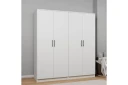 Olera Garderobe 160x180 cm - Hvit