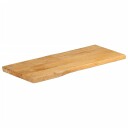  Bordplate 80x40x3,8 cm naturlig kant heltre mango