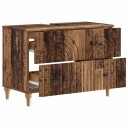 vidaXL Baderomsvaskeskap ALKMAAR Gammelt tre 82 x 41 x 59 cm