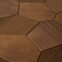 Veggpanel Emotionwood Hexagon