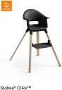 Stokke Clikk Spisestol   Black Natural