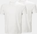 Helly Hansen 2 pakning HH Cotton T skjorter Herre Hvit L