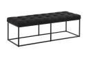 Ella Benk 120cm Rutete   Svart