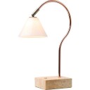 Halo Design Question oppladbar bordlampe kobber/messing