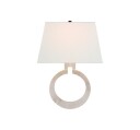 Ring Form vägglampa alabaster L