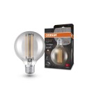 Ledvance 1906 globe 80 smoke st t fil 500lm 11W/818 E27dim