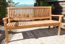 Hagebenk "Havana" i teak   150 cm