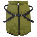 Vidaxl Hund Frakk Army Grønn L44 Fleece Og Polyester