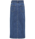 kids ONLY Medium Blue Denim Siri Front Slit Skjørt Denim 140