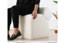 Patava Sittepuff 45 cm   Hvit