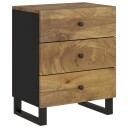  Nattbord 50x33x62 cm heltre mango og konstruert tre 8720845578824